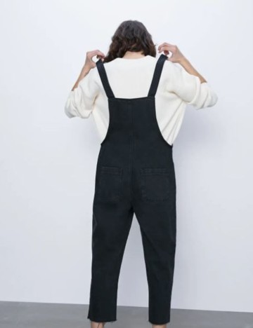 Salopeta Zara, negru, S