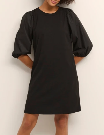 Rochie Scurta Kaffe, negru, S