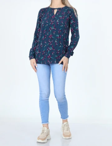 Bluza Fransa, albastru, XS Albastru