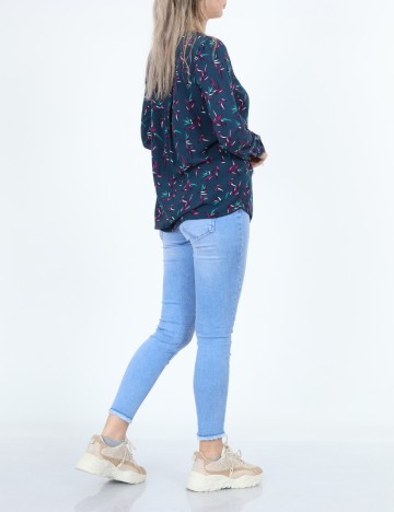 Bluza Fransa, albastru, M