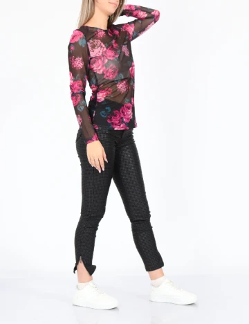 Bluza Fransa, negru, S Negru