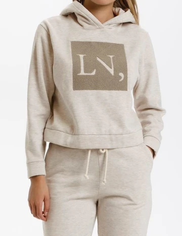 Hanorac Lounge Nine, crem, M