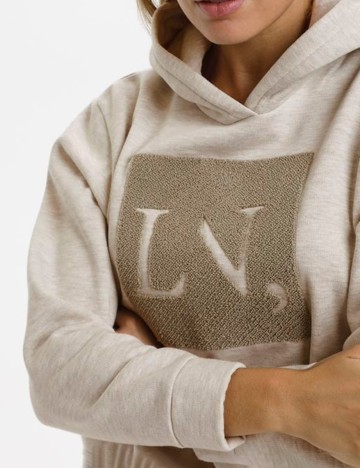 Hanorac Lounge Nine, crem, M