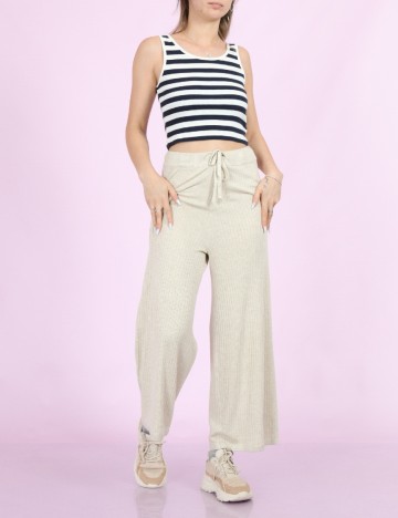 
						Pantaloni Oxmo, crem