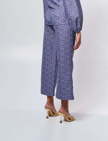 Pantaloni Ichi, mov, 36