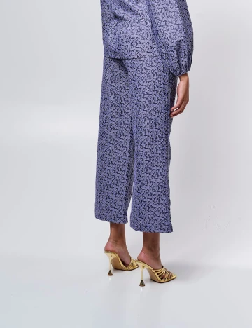 Pantaloni Ichi, mov, 36