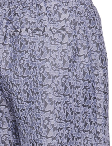 Pantaloni Ichi, mov, 36