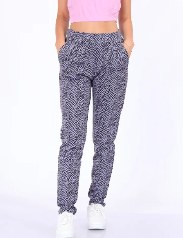Pantaloni Ichi, mov, XS