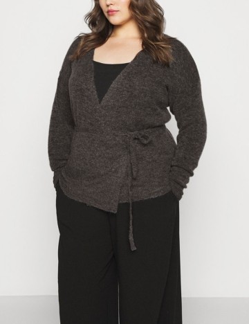 Bluza Kaffe Curve, gri, M