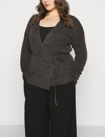 Bluza Kaffe Curve, gri, M Gri