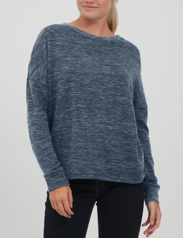 Bluza Oxmo, bleumarin, L Albastru