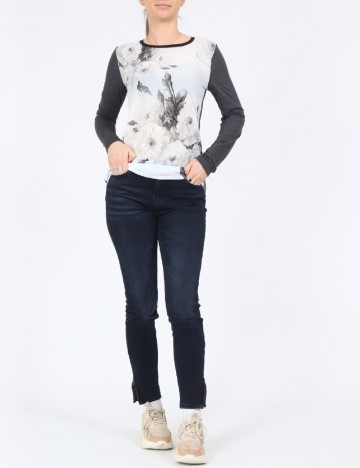Bluza Bon a Parte, gri, S