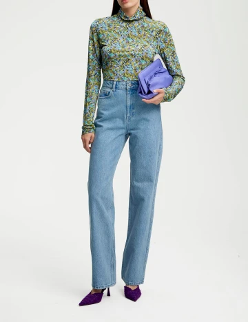Bluza Gestuz, verde, S
