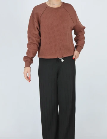 Bluza TheJoggConcept, maro, S