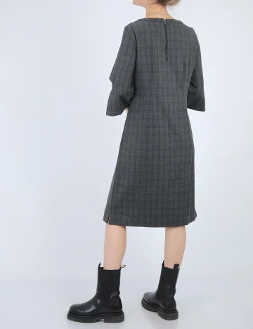 Rochie scurta Bon a Parte, gri, S