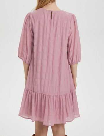 Rochie scurta Soaked In Luxury, roz, L