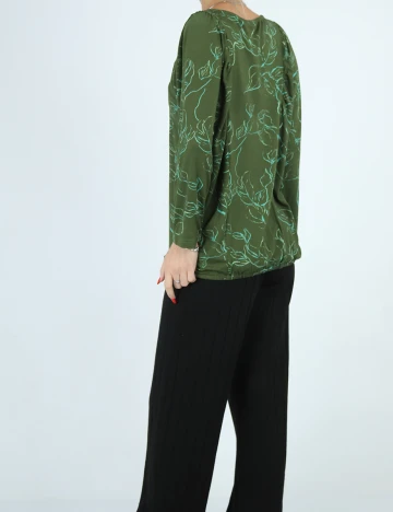 Bluza Fransa, verde, S