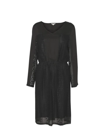 Rochie scurta Bon a Parte, negru, XL