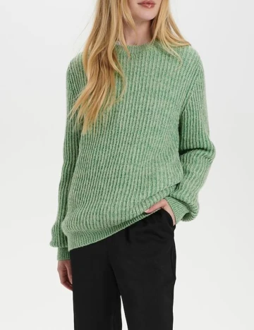Pulover Saint Tropez, verde, S