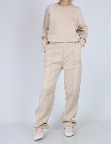 Pantaloni TheJoggConcept, crem, S