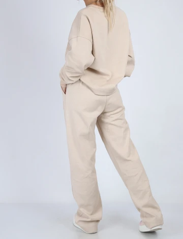 Pantaloni TheJoggConcept, crem, S