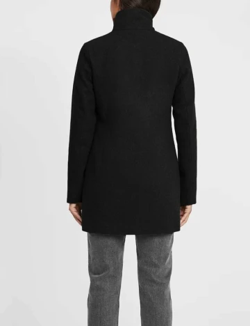 Palton Oxmo, negru Negru