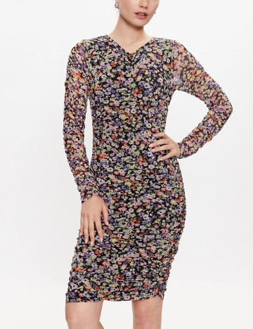 Rochie scurta b.young, floral, XS