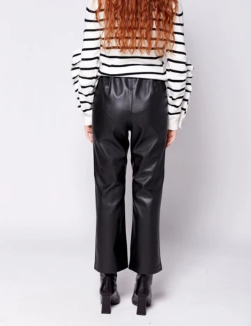 Pantaloni Ichi, negru, 38
