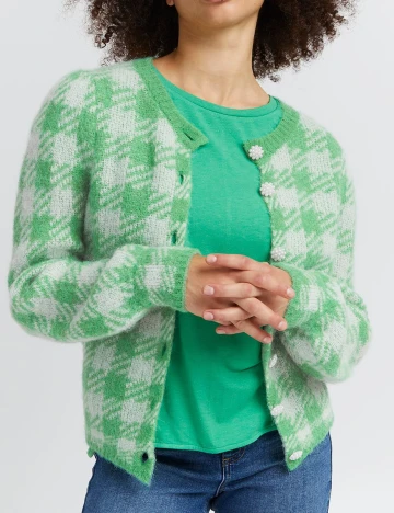 Cardigan Ichi, verde, L