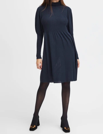 Rochie scurta Fransa, bleumarin, S