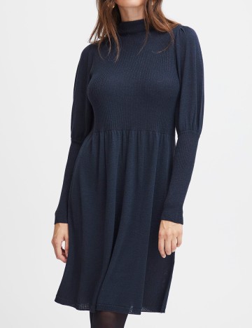Rochie scurta Fransa, bleumarin, S