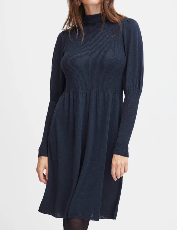 Rochie scurta Fransa, bleumarin, S