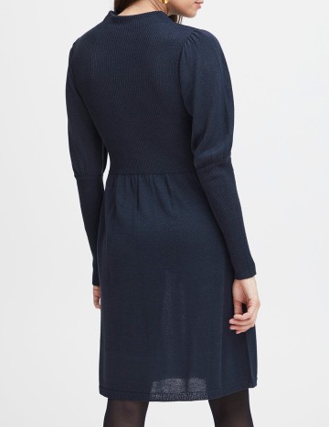 Rochie scurta Fransa, bleumarin, S