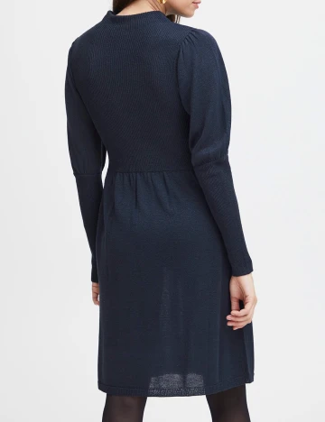 Rochie scurta Fransa, bleumarin, S