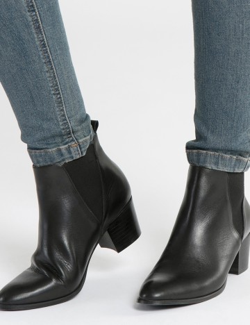 Botine Cream, negru, 38