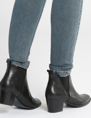 Botine Cream, negru, 38