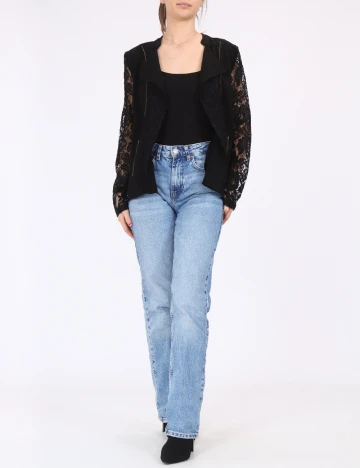Jacheta Bon a Parte, negru, 38 Negru