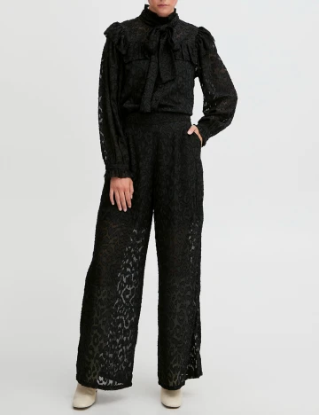 Pantaloni Pulz, negru, 40 Negru