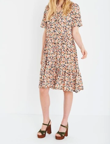 Rochie scurta Pulz, floral, XS