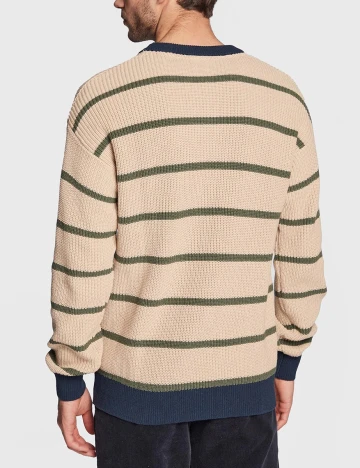 Pulover !Solid, crem, M