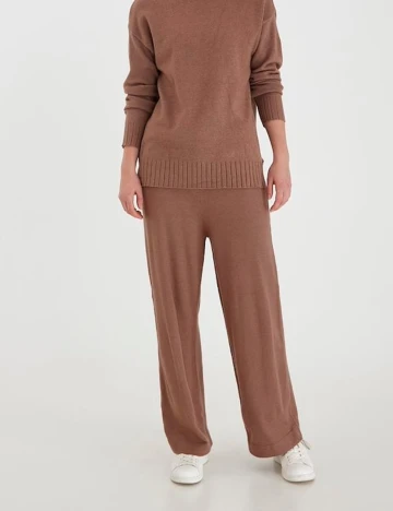 Pantaloni b.young, maro, XS