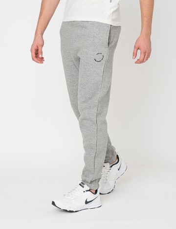 Pantaloni !Solid, gri, XXL