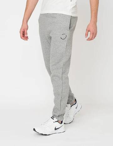 Pantaloni !Solid, gri, XXL
