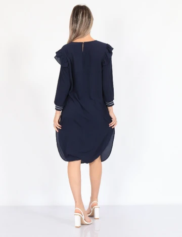 Rochie medie Kaffe, bleumarin