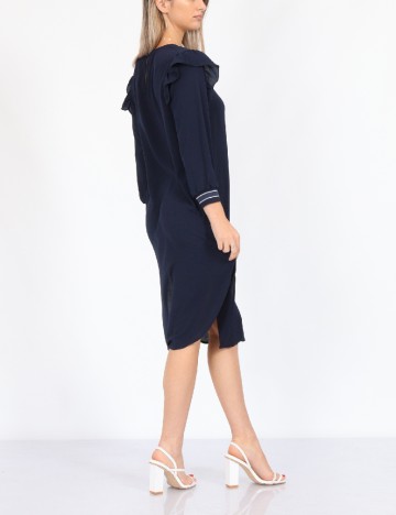 Rochie medie Kaffe, bleumarin