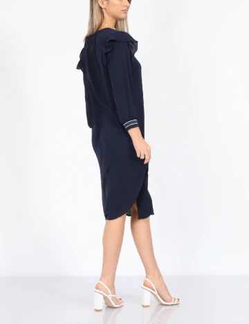 Rochie medie Kaffe, bleumarin