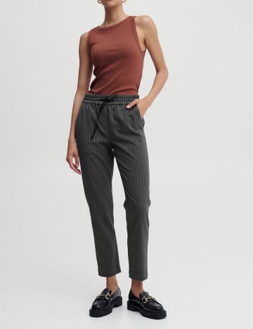 Pantaloni b.young, gri, 38
