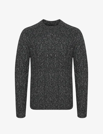 Pulover Casual Friday, gri inchis, XL