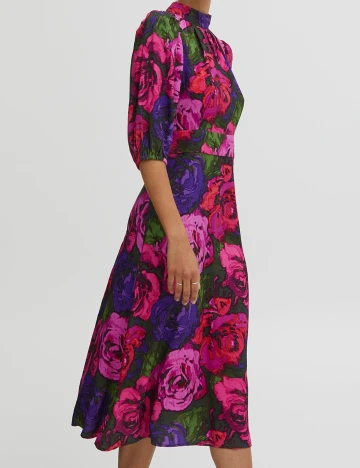 Rochie medie b.young, floral, 38