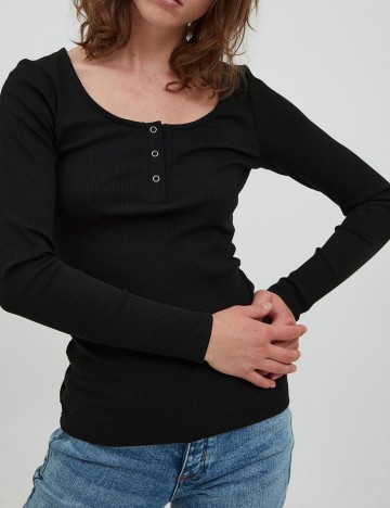Bluza Ichi, negru, XS